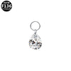 High-quality ASTM Titanium Classic Pear-cut Zirconia Accessory Charm Earrings Jewelry Items - Image 7