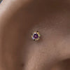 10pcs Implant Grade Titanium 16G 2mm2.5mm/3mm/4mm CZ Internally Threaded Helix Ear Cartilage Tragus Stud Piercing Ends - Image 6