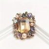 Stylish Style Sparkling Rhinestone Brooch Unisex Individual Pin Accessory - Image 2
