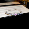 Zircon Bow Cuff Bracelet for Women Korea Charm Bracelet Personality Wedding Dainty Accessories - Image 8