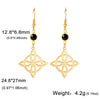 Triquetra Witch Knot Drop Earrings Stainless Steel Trinity Irish Knot Symbol Earrings for Women Vintage Jewelry Gift - Image 11