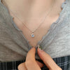 Shiny Blue Crystal Star Pendant Necklace for Women Girls Aesthetic Y2K Emo Zircon Charm Sweet Jewely Accessory Gift - Image 6