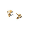 Heart Bow Pendent Necklace Silver Golden Diamond Gem Adjustable Chain Bracelet Rings Earrings Jewelry Set Gift - Image 25