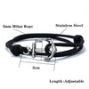 Minimalist Men Bracelet Handmade Sliding Adjustable Nautical Braslet 3mm Thin Marine String Braclet Stainless Steel Pulseria - Image 4
