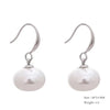Imitation Pearls Drop Stainless Steel Golden Korean Hoop Earrings Charms Jewelry Gift - Image 13
