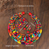African Style Multi-Layer Wooden Bead Jewelry Sets Chokers Necklace Bangle Earrings Set Party Jewelry Gifts - Image 6