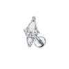 1Pc Titanium Cz Crystal Ear Cartilage Tragus Helix Daith Piercing Internal Thread Lip Stud Labret Piercing Body Jewelry 16G - Image 36