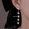 Pearl Earring for Women Gold Silver Plated Pearl Drop Earrings Summer Earrings White Pearl Dangle Earrings Jewelry Birthday Gift - Image 6