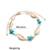 Bohemia Natural Shell Anklets For Women Small Resin Beads Summer Beach Shell Barefoot Ankle Bracelet Leg Chain Foot Jewelry - Image 3