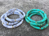 3Pcs Bohemain Acrylic Bamboo Stackable Bracelets Set for Women Marble Color Stretchy Resin Tube Beads Bracelet Bangles Jewelry - Image 47