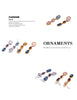 Geometric Drop Earrings with Stainless Steel Posts in Gold-Tone or Silver-Tone - Image 15