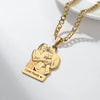 Custom Photo Engraved Necklace Personalized Mother's Day Gift Custom Portrait Pendant Memorial Family Jewelry Gifts for Woman - Image 12