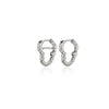 Hollow Zircon Heart Earrings For Women Stainless Steel Gold Color Heart Earring Wedding Couple Jewelry Gift - Image 19