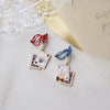 32 Style Colorful Enamel Cartoon Cute Rabbit Fox Ear Clips Funny Cat Bear Long Clip on Earrings Without Piercing for Women Girls - Image 8