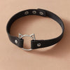Punk Gothic PU Leather Choker Heart Cat Collar Necklace Women Girls Chain Jewelry Neck Accessories - Image 5