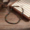 Bohemian Wood Beads Chain Necklace Retro Men Simple Jewelry Summer Beach Party Necklace Accessories Gifts - Image 6