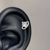 1pcs Quality Shiny Cross Zircon 316L Stainless Steel Ear Bone Nail Y2K Style Silver Color Earring for Women Cochlear Accessories - Image 12