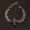 Medieval Norse Viking Rune Wolf Bracelet Man Stainless Steel Valknut Witch Knot Compass Bracelet for Men Scandinavian Jewelry - Image 9