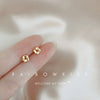 Korean Minimalism Gold Color Small Leaf Butterfly Stud Earrings for Women Daily Wear Ear Girls Pierc Gifts - Image 11