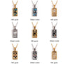 Tarot Queen Lover Magician Moon Necklace Stainless Steel Jewelry Gold Plated Decoration - Image 31