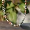 1pc 6mm Stone Necklace Bohemian Colorful Handmade Round Beaded Women Chokers Summer Vacation Beach Surf Jewelry - Image 11