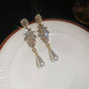 Lily Of The Valley Leaf Water Drop Resin Dangle Earrings Women Partysu Earring Hook Vintage Cheongsam Jewelr K - Image 7