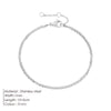 Simple Beads Chain Bracelet Jewelry Multi-layered Thin Link Chain Bracelet For Women Stainless Steel Chain Jewelry - Image 17