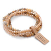 4 mm Faceted Bead Bracelet in Multiple Color and Length Options - Image 7