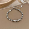 Heart Detail Necklace or Bangle in Two-Tone Stainless Steel Style - Image 9