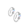 Steel Nose Rings Hoop 18g 20g Opal Septum Rings 8mm/10mm Nose Piercing Jewelry Cartilage Earring for Women - Image 18