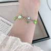 Geometric Apple Star Zircon Square Bracelet for Women Jewelry Minimalist Accessories Party - Image 6