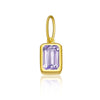 Silver 12 Birthstone CZ Clips Charm Beads Pendant For Necklace And Bracelet Women Jewelry - Image 14