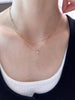 Double-Layer Chain Necklace with Geometric Pendant Options - Image 19