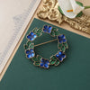 Women Pearl Crystal Baroque Brooches Cross Crown Vintage Badges Pins Lady Clothing Coat Banquet Brooch Pin - Image 9