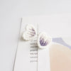 Sweet Knitted Texture Heart Studs 3D Braided Polymer Clay Earrings Cute Romantic Gradient Heart Jewelry Handmade Accessories - Image 2