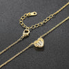 Quality Jewelry Sets for Women Heart Zirconia Necklace Earrings Bride Wedding Female Set Accessories - Image 3