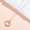 Long Chain Pendant Tear Drop Shinny Colorful Zircon Necklace Women Girl Wedding Birthday Gift - Image 4