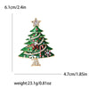 Christmas Rhinestones Star Tree Brooches for Women Unisex Classic Corsage Pins Office Party Friend Gifts Jewelry Accessories - Image 29