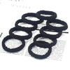 20PCS High Elasticity Hair Rope High Elasticity Jacquard Pattern Hair Ring Women's Headband Hair Accessories - Image 7
