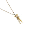 Ftcy Stainless Steel Couple Hugging Necklace Pendant for Women Men Gold Silver Color Couple Love Chain Friend Gift Party Jewelry - Image 6