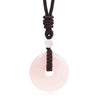 Stone Amethyst Tiger's Eye Necklace Pendant Men's and Women's Necklace Peace Knot Chinese Knot Necklace Gift - Image 7