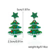 Acrylic Snowflake Star Christmas Tree Earrings Hook Drop Dangle For Women Xmas Party Jewelry Gift - Image 6