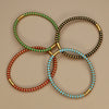 Stainless Steel Gold Color Bracelet Multicolour Resin Design Bangle Women's Jewellery Party Gifts - Image 5