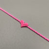 Candy Colors Heart Shaped Love Lucky Simple Macrame Handmade Rope Bangle Braided Charm Bracelet Women Men Couple Sister Gift - Image 22