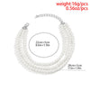 Vintage Round Love Engraved Pendant Anklet Women's Multilayer Imitation Pearl Beaded Anklets Girls Jewelry - Image 3