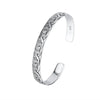Retro Wave Bracelets Silver Jewelry Spray Personality Sweet Cloud Opening Bangles - Image 5