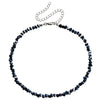 Multicolor Glass Bead Choker Necklace with Irregular Shapes - Image 18