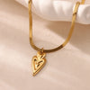 Pendant Necklace with Textured Chain and Multiple Charm Designs - Image 32