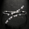 Pearl Palm Bracelet Rhinestone Charms for Women Luxury 2024 Trend Elegant Birdal Accessories Wedding Jewelry Y2k Gift