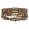 Star Bracelets for Women Bohemia Leather Bracelets Wrap Bracelets Magnet Bracelets Female Jewelry - Image 2